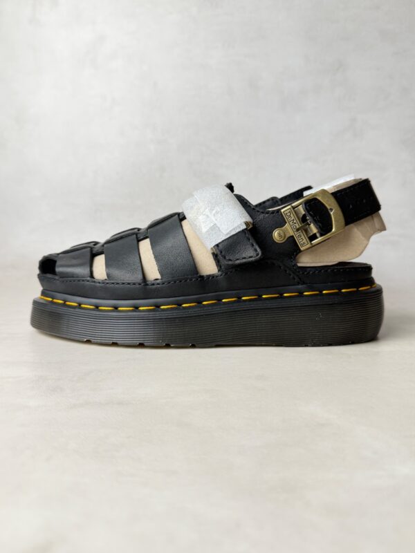 Dr Martens sandales Wrenlie noires cuir 38