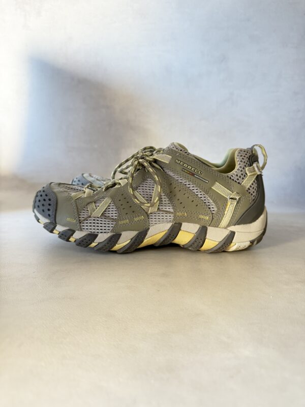 Merrell chaussures mixte randonnée kaki Vibram moss/chardonnay