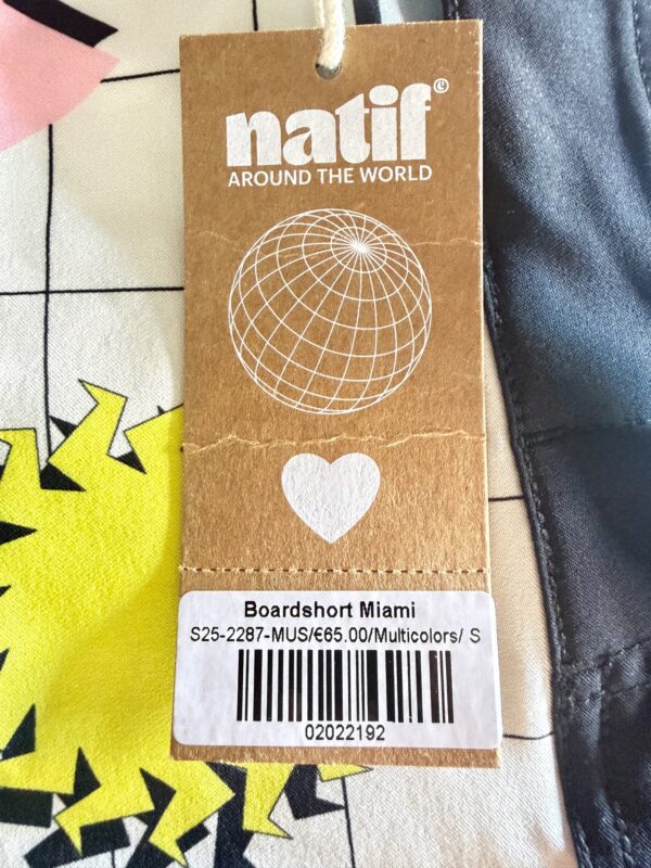 Natif boardshort Miami multicolore taille S