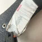 Ceinture Levi's cuir noir cloutée taille 95
