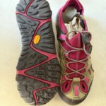 Merrell sandales randonnée Vibram kaki rose 39
