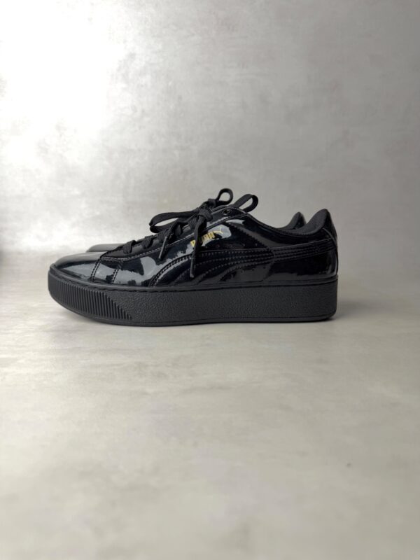 Baskets femme Puma Vikky Platform noir verni 39
