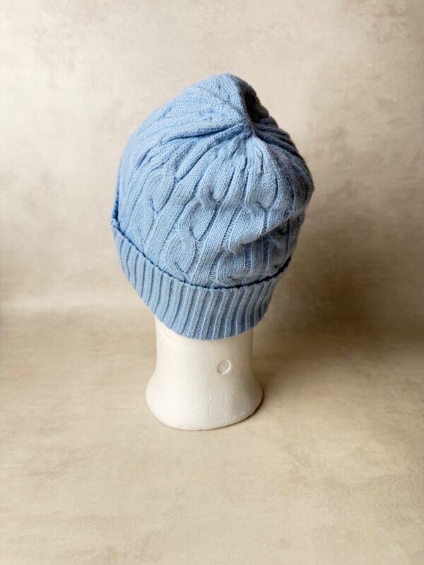Polo Ralph Lauren bonnet coton bleu ciel