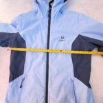 Veste de ski imperméable à capuche Halti Tahko W DX Ski Jacket femme bleu clair taille FR 38 (FIN/DE 36, ITA 42) — vue 8