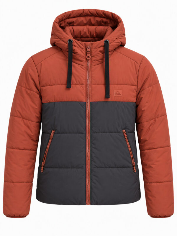 Doudoune à capuche Rip Curl anti series homme brique/noir taille S — vue 2