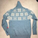 Pull à col zippé Ulvang Rav Kiby WS femme bleu fumé taille XXL — vue 7