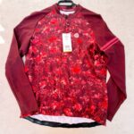 Maillot de cyclisme manches longues AGU Abstract Flower Jersey LS Essential Women Modica femme bordeaux taille XXL — vue 6