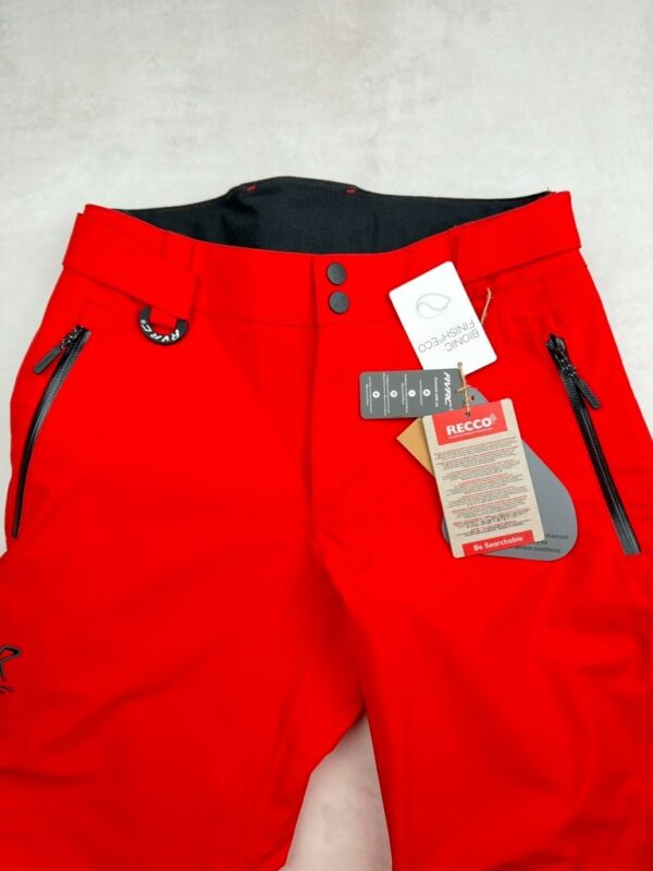 Pantalon de ski RevolutionRace Cyclone Rescue Pants W femme rouge taille XL — vue 4