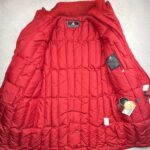 Manteau long matelassé Norway Haydn femme rouge taille L — vue 5