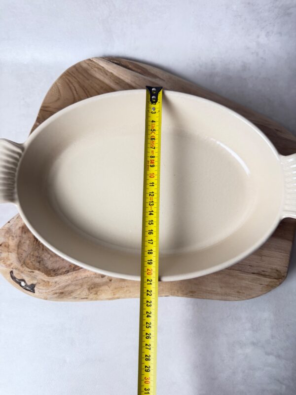 Plat à gratin ovale Le Creuset orange taille 28 — vue 8