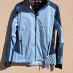 Veste softshell Halti Vire W XCT femme bleu clair taille 38 (FIN 38 / DE 38 / FRA 40 / ITA 44) — vue 3