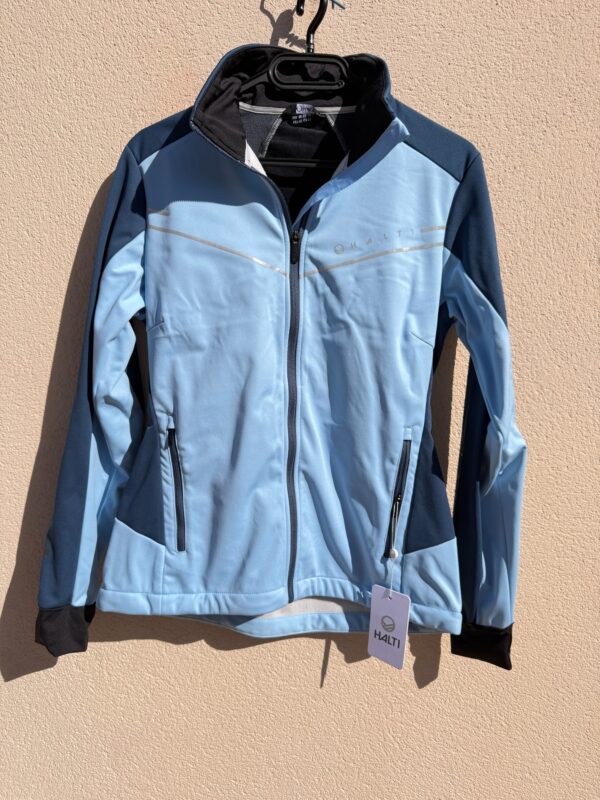 Veste softshell Halti Vire W XCT femme bleu clair taille 38 (FIN 38 / DE 38 / FRA 40 / ITA 44) — vue 3