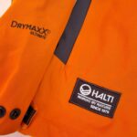 Veste de randonnée imperméable Halti Hiker M DX Pro Jacket homme orange taille 3XL — vue 6