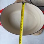 Cocotte ovale avec couvercle Cousances unisexe rouge taille 28 — vue 9