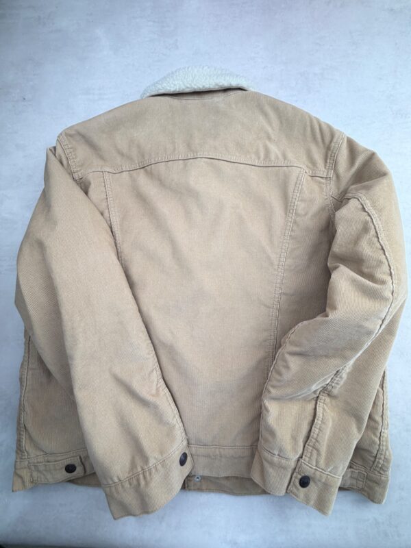 Veste camionneur doublée sherpa Levi's homme beige taille XL — vue 16