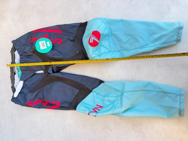 Pantalon de motocross Seven MX Vox Phaser Pant Aruba homme turquoise taille 30 — vue 5