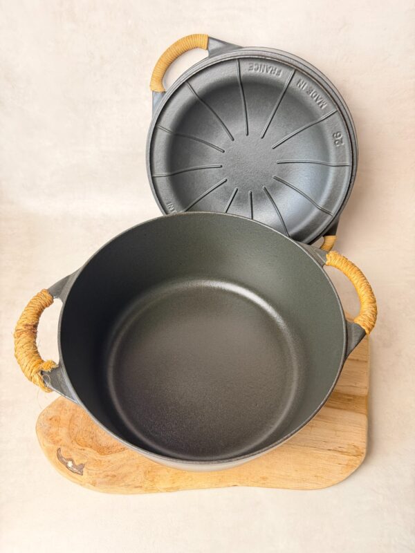 Cocotte doufeu avec couvercle Cousances unisexe noir taille 26 cm — vue 5