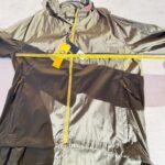 Veste coupe-vent à capuche AGU Venture unisexe vert kaki taille XXL — vue 9