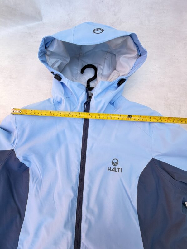 Veste de ski imperméable à capuche Halti Tahko W DX Ski Jacket femme bleu clair taille FR 38 (FIN/DE 36, ITA 42) — vue 10