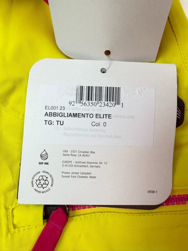 Pantalon de ski à bretelles fille Marmot Girl's Starstruck Pant jaune acide taille S (taille P) — vue 6