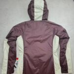 Veste technique matelassée à capuche Rock Experience Ace Padded Woman Jacket femme bordeaux taille M — vue 4