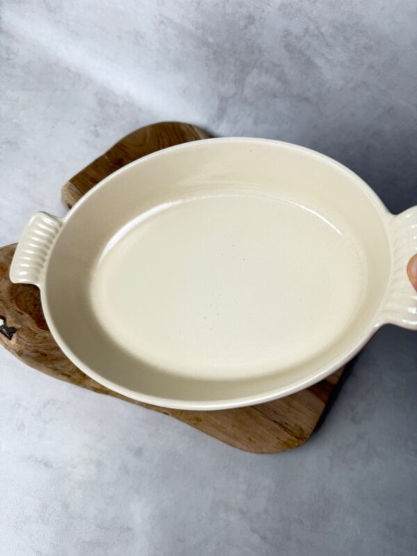 Plat à gratin ovale Le Creuset orange taille 28 — vue 4