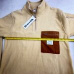 Polaire demi-zip Resteröds homme beige taille S — vue 7