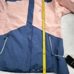 Veste de ski femme Halti Corinne W+ DX Ski Jacket rose corail/bleu marine taille FR 44+ (FIN/DE 42+, ITA 48+) — vue 14
