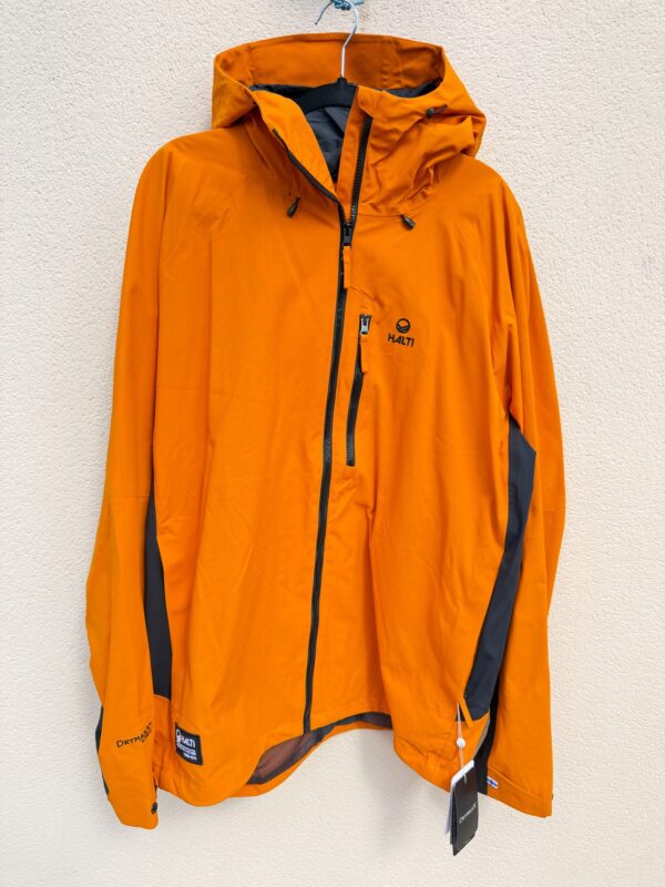 Veste de randonnée imperméable Halti Hiker M DX Pro Jacket homme orange taille 3XL — vue 2