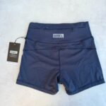 Short de sport Barbell Apparel STAYPUT CADET femme bleu marine taille XS — vue 7