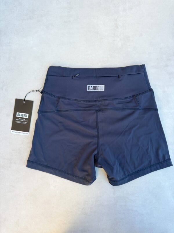 Short de sport Barbell Apparel STAYPUT CADET femme bleu marine taille XS — vue 7