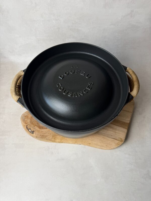 Cocotte doufeu avec couvercle Cousances unisexe noir taille 26 cm — vue 3