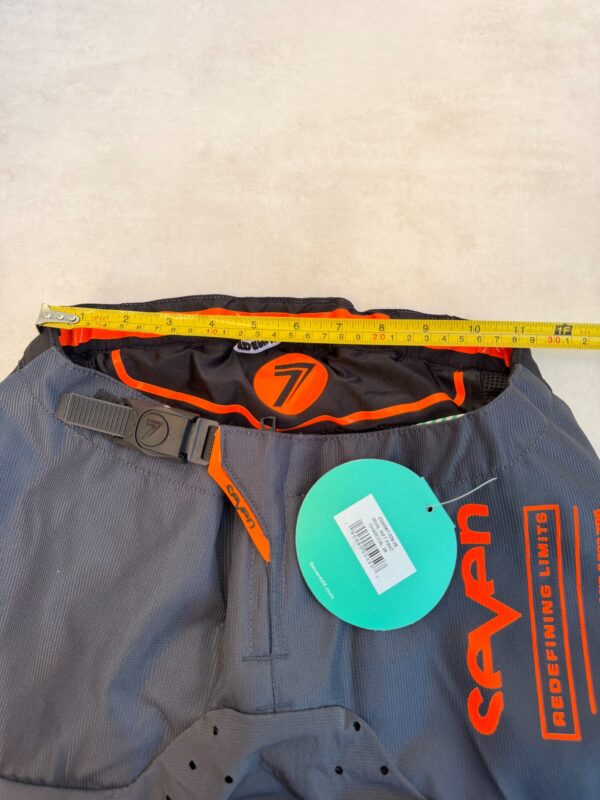 Pantalon de motocross Seven Rival Riff Pant homme gris anthracite taille 28 — vue 5