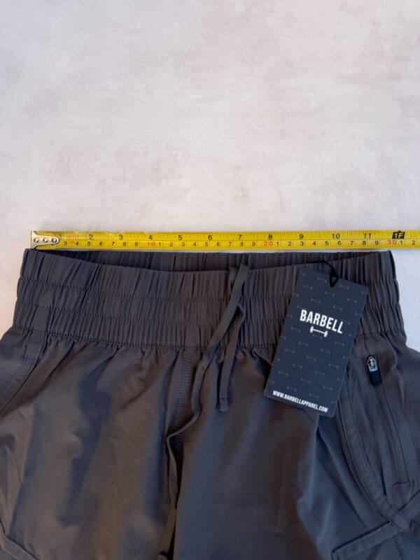 Short de running Barbell Sunrise Runner Short femme gris charbon taille XXS — vue 9