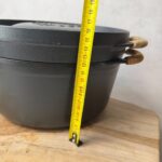 Cocotte doufeu avec couvercle Cousances unisexe noir taille 26 cm — vue 12