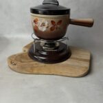Service à fondue Nomar marron — vue 2