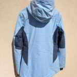 Veste de ski imperméable à capuche Halti Tahko W DX Ski Jacket femme bleu clair taille FR 38 (FIN/DE 36, ITA 42) — vue 4