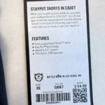 Short de sport Barbell Apparel STAYPUT CADET femme bleu marine taille XS — vue 4