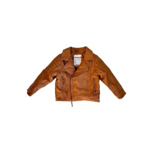 Veste biker enfant Orchestra camel taille 36 mois / 98 cm