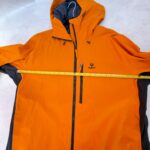 Veste de randonnée imperméable Halti Hiker M DX Pro Jacket homme orange taille 3XL — vue 9