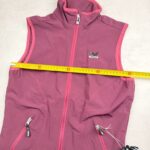 Gilet softshell sans manches Salewa Indra DST W VST femme bordeaux/rose fuchsia taille FR 38 (DE 36, GB 8, IT 42, US S) — vue 4