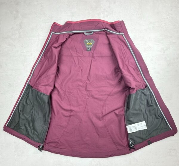 Gilet softshell sans manches Salewa Indra DST W VST femme bordeaux/rose fuchsia taille FR 38 (DE 36, GB 8, IT 42, US S) — vue 8