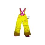 Pantalon de ski à bretelles fille Marmot Girl's Starstruck Pant jaune acide taille S (taille P)
