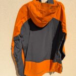 Veste de randonnée imperméable Halti Hiker M DX Pro Jacket homme orange taille 3XL — vue 3