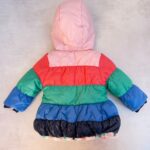 Doudoune réversible à capuche bébé Boboli femme multicolore taille 12 mois (80 cm) — vue 4