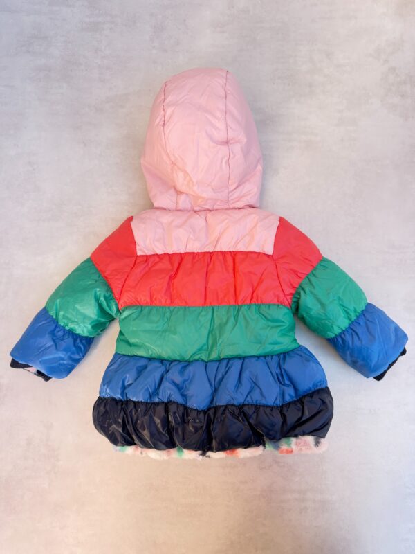 Doudoune réversible à capuche bébé Boboli femme multicolore taille 12 mois (80 cm) — vue 4