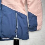 Veste de ski femme Halti Corinne W+ DX Ski Jacket rose corail/bleu marine taille FR 44+ (FIN/DE 42+, ITA 48+) — vue 11