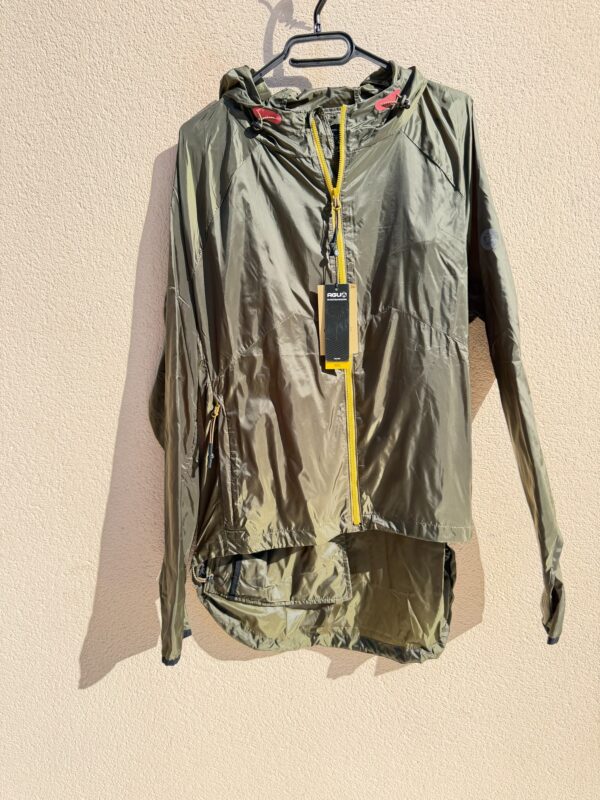Veste coupe-vent à capuche AGU Venture unisexe vert kaki taille XXL — vue 5
