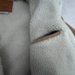 Veste camionneur doublée sherpa Levi's homme beige taille XL — vue 6