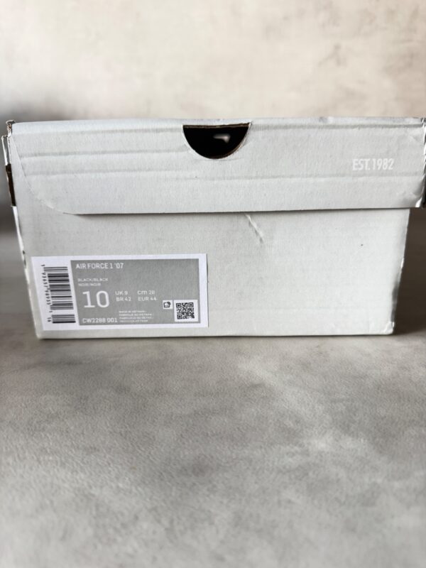 Baskets basses Nike Air Force 1 '07 homme noir taille 44 — vue 11